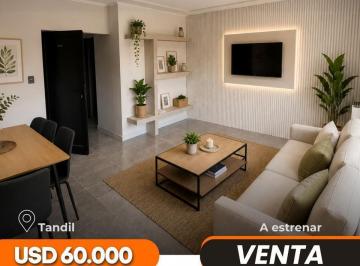 Departamento · 40m² · 2 Ambientes · Departamento en Venta a Estrenar - 1 Dorm., Cochera Opcional - Tandil Semicentro