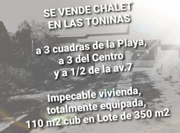 Casa de 3 ambientes, Las Toninas · Chalet de 3 Ambientes en Venta