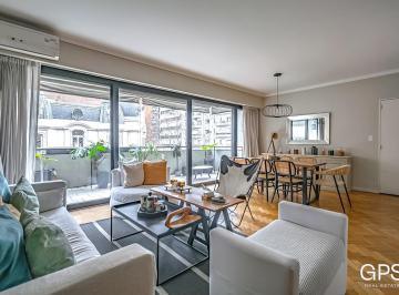 Departamento · 173m² · 4 Ambientes · Excelente Piso Al Frente con Balcón en Recoleta – Av Callao y Las Heras