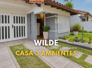 Casa · 120m² · 3 Ambientes · 1 Cochera · Venta Casa 2 Dorm., Cochera, Quincho y Patio