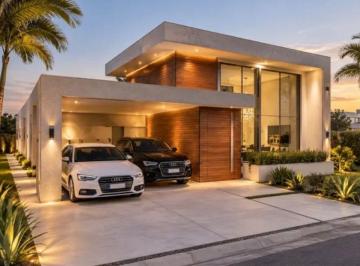 Casa de 4 ambientes, Esteban Echeverría · Casa de Diseño Contemporáneo en Construcción Ubicada en Barrio Privado Santa Inés, Canning.