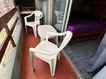 Departamento de 1 ambiente, San Bernardo · Departamento con Balcon y Parrilla y Vista Parcial Al Mar. Pleno Centro