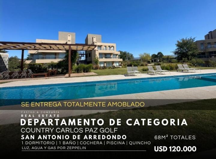 Departamento · 68m² · 3 Ambientes · 1 Cochera