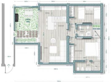 PH · 91m² · 3 Ambientes · PH en San Andrés