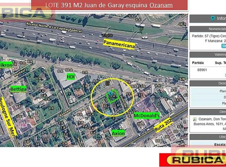 Terreno · 391m²
