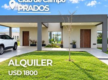 Casa · 300m² · 4 Ambientes · 6 Cocheras · Casa en Alquiler Prados del Oeste