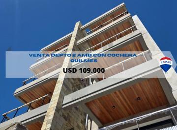 Departamento · 53m² · 2 Ambientes · 1 Cochera · Venta Depto a Estrenar Quilmes con Cochera
