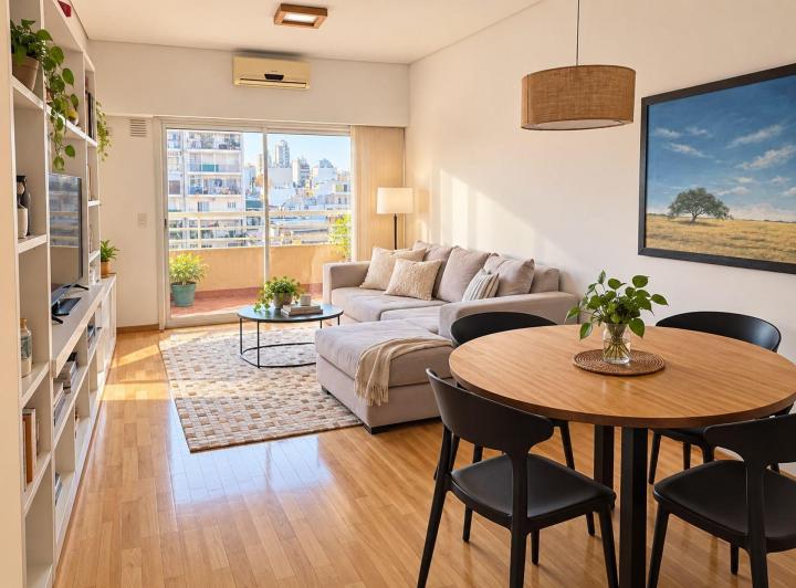 Excelente Depto 3 Amb | Balcón Corrido |cochera