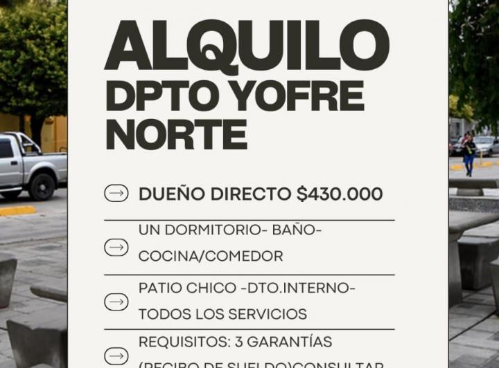 Departamento · 60m² · 1 Dormitorio