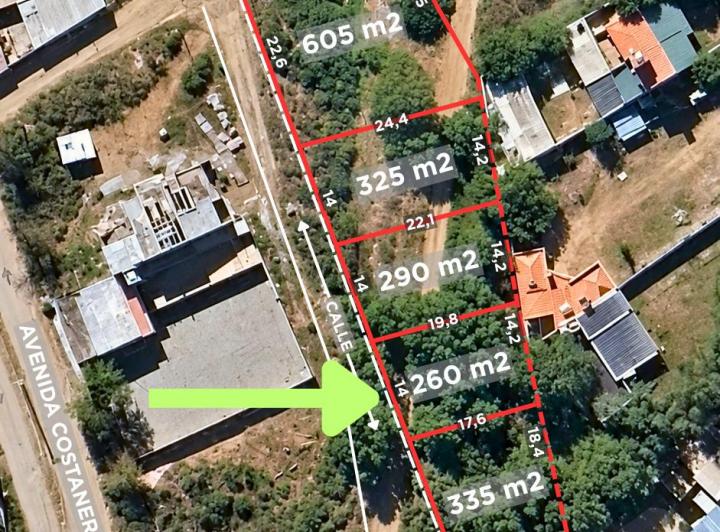 Terreno · 260m²