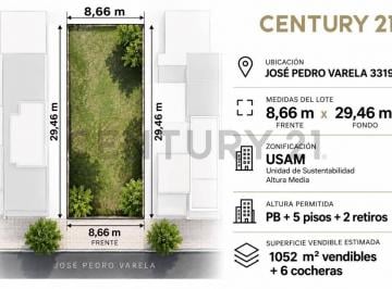 Terreno · 255m² · Venta - Permuta Lote - Villa del Parque