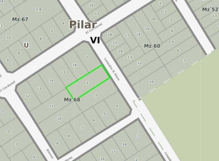 Terreno · 622m²