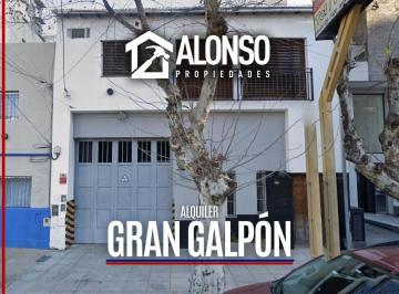 Bodega-Galpón · 360m² · 1 Ambiente · Alquier - Gran Galpón de 360 m² - Centro Lanusita