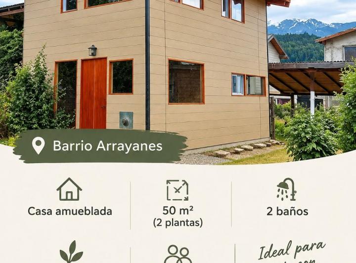 Casa · 50m² · 2 Ambientes