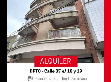 Departamento de 2 ambientes, La Plata · Depto 1 Dorm - Zona Centro - con Balcón