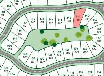 Terreno , Pilar · Excelente Lote en La Zona Mas Alta del Barrio con Fondo a Espacio Verde