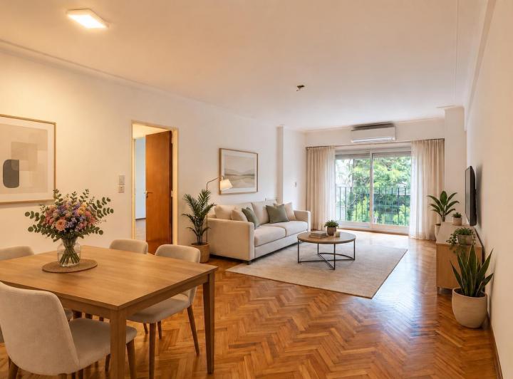 Departamento · 92m² · 3 Ambientes · 1 Cochera