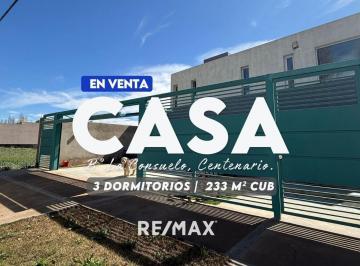 Casa · 233m² · 5 Ambientes · Casa en Venta, Barrio La Consuelo, Centenario