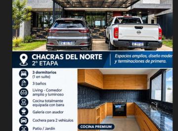 Casa de 9 ambientes, Córdoba · Alquiler Chacras del Norte Segúnda Etapa 3 Dorm. en Alquiler en Chacra del Norte