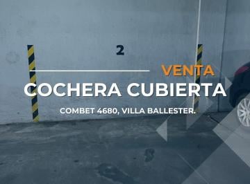 Garage , General San Martín · Venta de Cochera Cubierta en Zona Villa Ballester