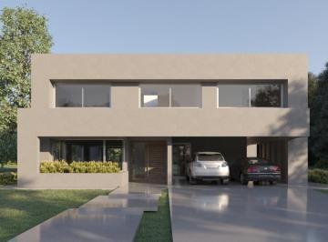 Casa · 258m² · 6 Ambientes · 1 Cochera · Venta / Permuta - Casa 4 Dorm. en Barrio Privado - Miraflores, Funes.