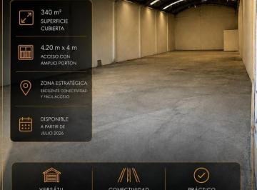 Bodega-Galpón · 340m² · Galpón en Alquiler Neuquen Capital