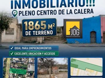 Terreno , La Calera · Vendo Lote Sobre Av San Martin N°642, Apto Locales Comerciales y Housing