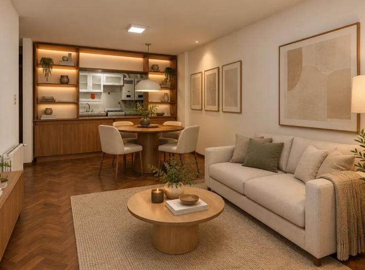 Departamento · 67m² · 4 Ambientes · 1 Cochera