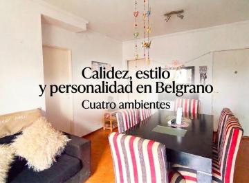 Departamento · 60m² · 3 Ambientes · Departamento Belgrano Apto Credito Profesional