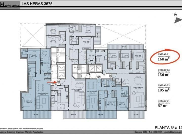 Departamento · 151m² · 5 Ambientes · 1 Cochera