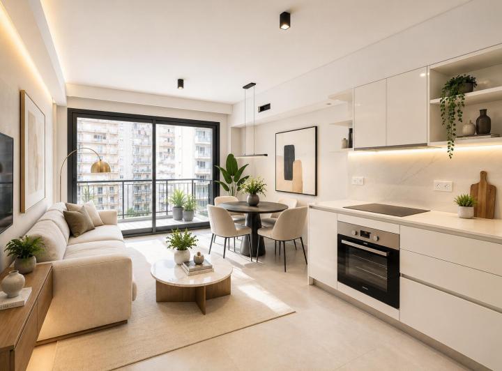 Departamento · 40m² · 2 Ambientes · 1 Cochera
