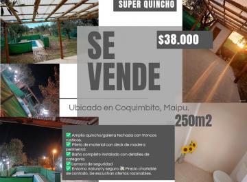 Quinta vacacional , Coquimbito · Vendo Quincho con Pileta en Maipu