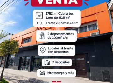 Bodega-Galpón de 19 ambientes, Mar del Plata · Venta | Local + Depósitos + 2 Deptos. | 1.782 m² Cubiertos
