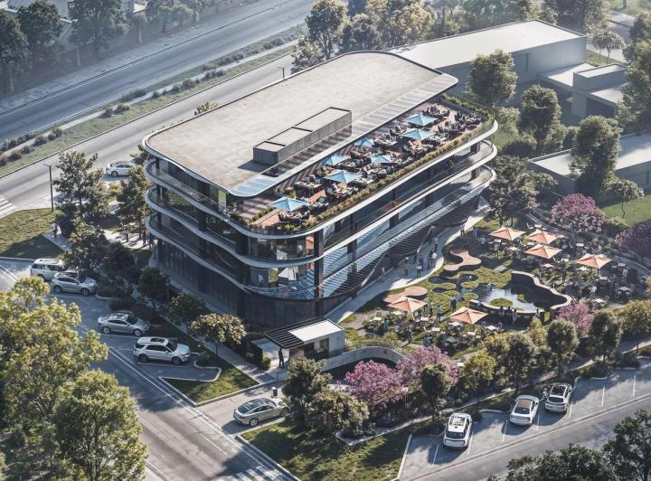 Desarrollo vertical · Next One - Oficinas Comerciales en Fisherton