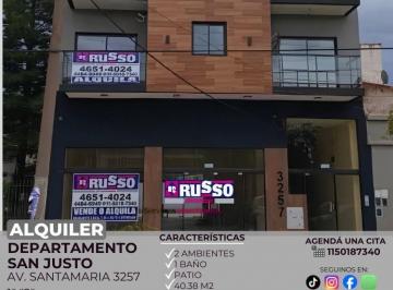RUS-RUS-11555_2 · Alquiler Departamento 2 Ambientes San Justo