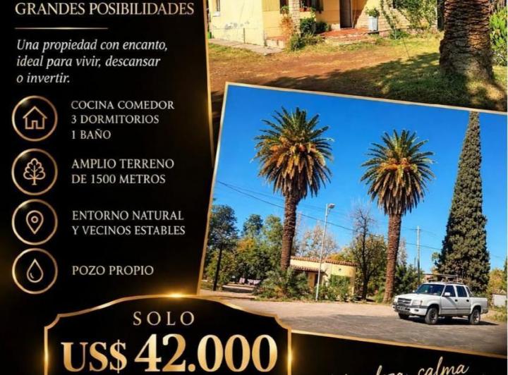 Casa · 1500m² · 3 Ambientes