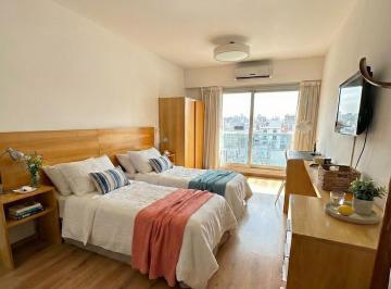Departamento · 31m² · 1 Ambiente · Alquiler Temporario - Departamento 1 Ambiente Amoblado C/balcon y Amenities - Av Corrientes 3100 -