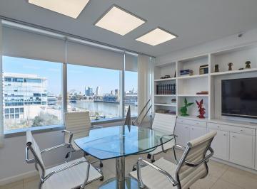 Oficina comercial · 90m² · 4 Ambientes · 1 Cochera · Buenos Aires Plaza, Oficina en Alquiler Totalmente Equipada con Cochera