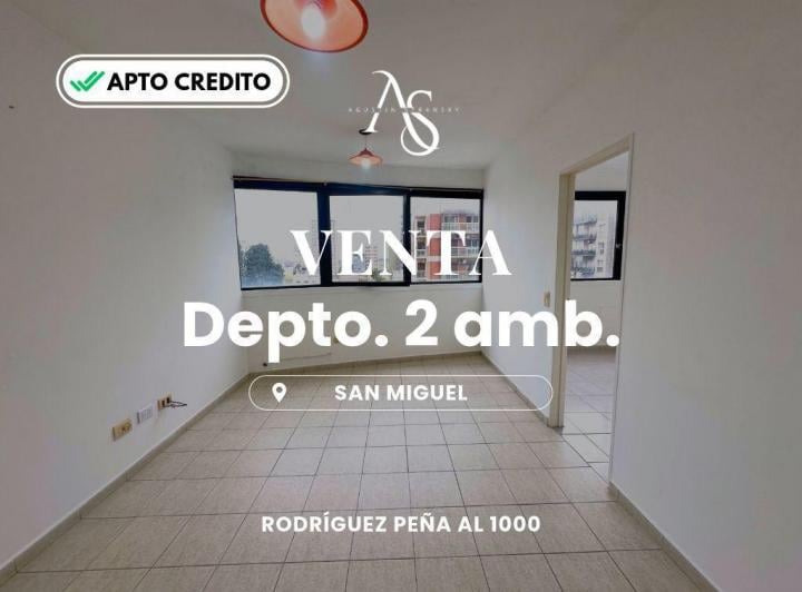 Departamento · 34m² · 2 Ambientes