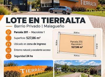 Terreno · 527m² · Venta de Lote | Tierralta Comarca Serranamalagueño – a Minutos de V
