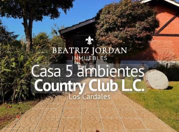 Casa · 229m² · 6 Ambientes · 2 Cocheras · Casa 6 Ambientes en Venta, Country Club, Los Cardales