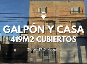 Bodega-Galpón · 419m² · Venta Galpon Comercial con Oficina/local + Casa