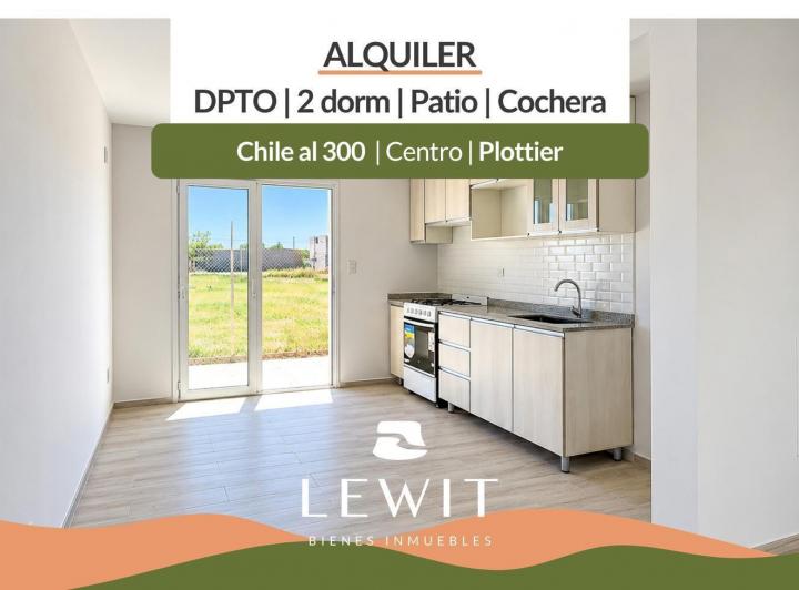 Departamento · 65m² · 3 Ambientes · 1 Cochera