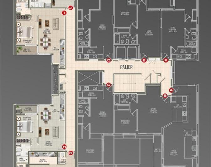 Departamento · 70m² · 3 Ambientes