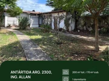 Casa · 70m² · 2 Ambientes · 1 Cochera · Casa en Venta en Ingeniero Allan