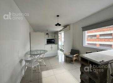 Departamento · 33m² · 1 Ambiente · Monoambiente con Balcón y Amenities en Monserrat en Alquiler Temporario