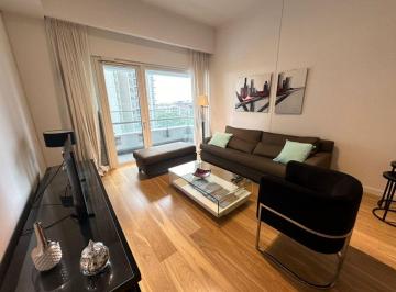Departamento de 2 ambientes, Puerto Madero · Alquiler Alvear Tower | Suite Amoblada con Vestidor, Balcón y Cochera