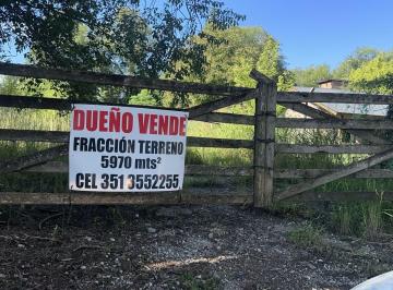 Terreno , Los Reartes · Terreno en Venta en Capilla Vieja, Calamuchita - 5.970 m² con Servicios