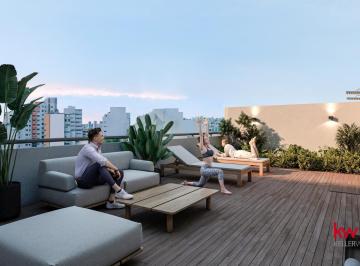 SOLARIUM TERRAZA · Venta 2 Ambientes Villa Urquiza en Lanzamiento - Anticipo Mas Cuotas en Pesos