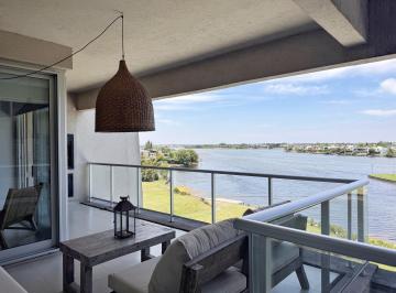 Departamento · 95m² · 3 Ambientes · 1 Cochera · Departamento en Alquiler Anual 3 Ambientes con Muebles Vista Lago Central Yoo Nordelta